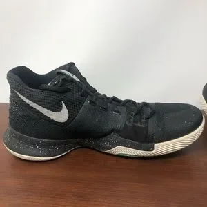 Nike Kyrie 3 III Black Ice Spiked and Speckled Size 10.5 Nike Kyrie 3 EP Black Ice for Sale | Authenticity Guaranteed  main image 4